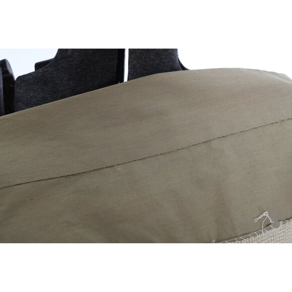 Vintage Late 50s Early 60s Small Green Gingham Sleeveless Sundress - Picture 9 of 10